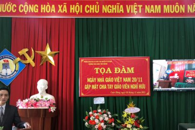 Lễ Mít tinh kỷ niệm ngày Nhà giáo Việt Nam 20-11