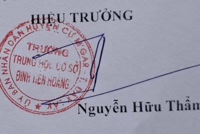 Thông báo chọn sách giáo khoa lớp 8 năm học 2023-2024